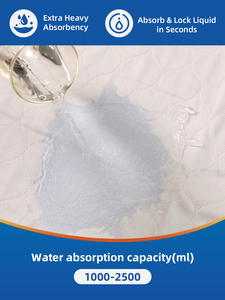 Bán Buôn Lớn Chăn Dệt Kim Đồng Bằng Không Thấm Nước Cao Su Miễn Phí Underpads Máy Có Thể Giặt Miếng Đệm Giường Bảo Vệ Tấm Người Lớn - Product Image 3