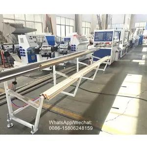 20-110mm pvc water conduit pipe machine conical twin screw extruder pipe pvc machine