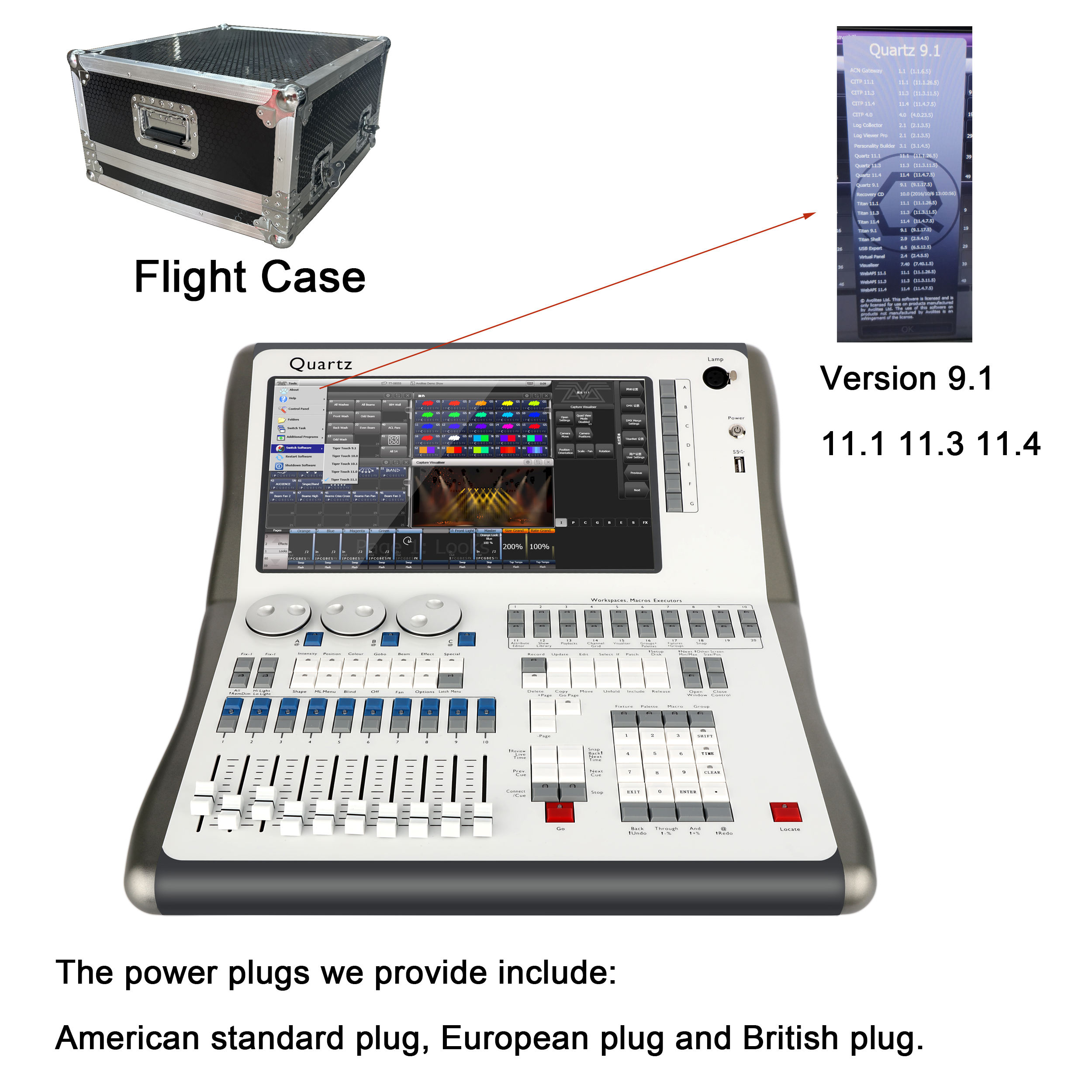 Estuche de vuelo Quartz-[i5-4g,V9.1-11.4]