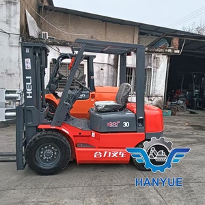 Carrello Elevatore Diesel HELI H2000 Usato da 3 Tonnellate, Serie 30, 4WD con Pneumatici Solidi, Prodotto in Cina - Product Image 3