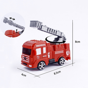 Mini figurines de <span class=keywords><strong>camion</strong></span> de <span class=keywords><strong>pompier</strong></span>: jouet amusant, durable et sûr pour les enfants Parfait pour les petits pompiers et les collectionneurs Design compact Sparks - Product Image 5