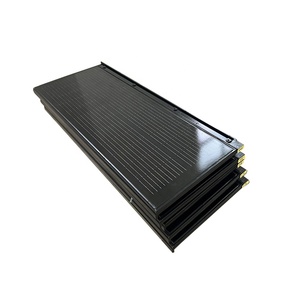 <span class=keywords><strong>Panneau</strong></span> solaire 110W 18V, couverture en verre trempé, matériaux de construction énergétiques verts, tuiles solaires photovoltaïques plates pour toiture, puissance - Product Image 1