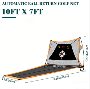 <span class=keywords><strong>Filet</strong></span> d'entraînement de <span class=keywords><strong>golf</strong></span> portable, robuste et durable, multi-prises de vue, pour l'entraînement de <span class=keywords><strong>golf</strong></span> à domicile dans la cour - Product Image 2