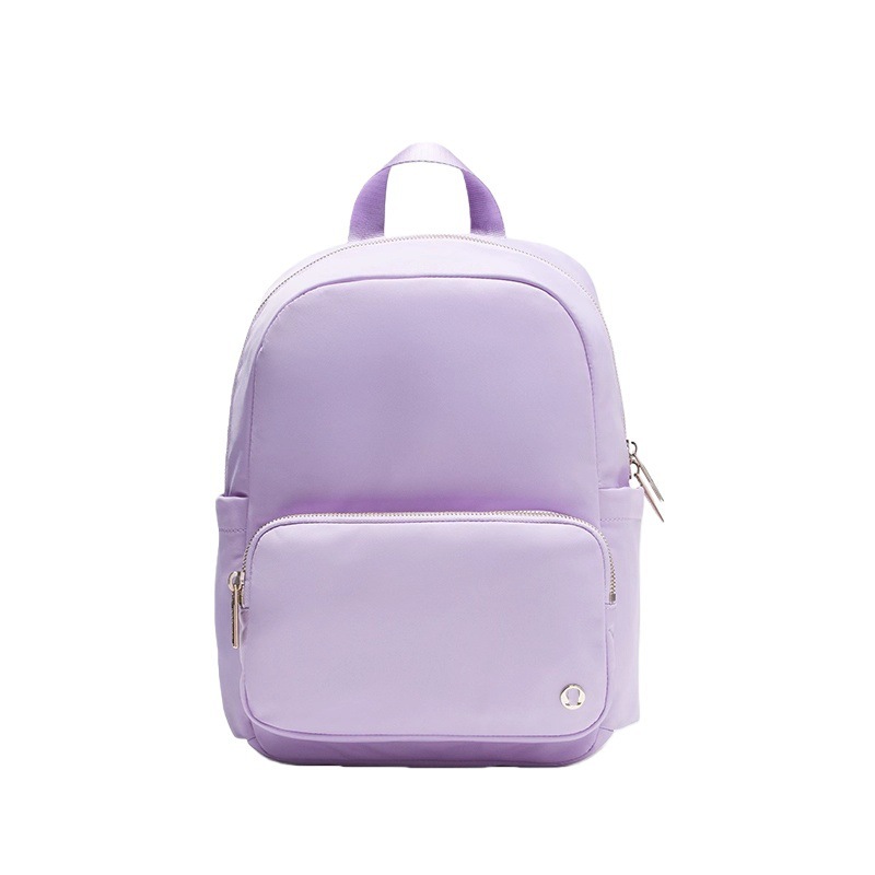 Purple backpack