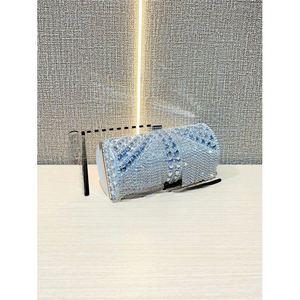 กระเป๋าคลัทช์คริสตัลประดับลูกปัดสำหรับงานแต่งงาน งานพรอม งานราตรี - Product Image 1