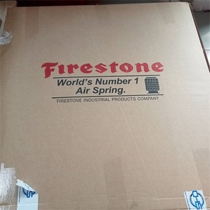 Ressort pneumatique Firstone W01-M58-6984 en caoutchouc et acier industriel pour remplacement mécanique - Product Image 1