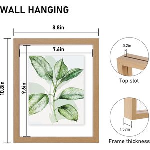 Wholesale <b>Cheap</b> Simple Black Wood Photo <b>Frame</b> A1/A2/A3/A4/A5 4x6-24x36 Sizes - Product Image 4