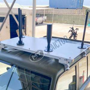 Panneau de toit en acier adapté aux pick-up Toyota Land Cruiser série LC7 double cabine - Product Image 1