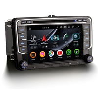 Erisin 4G LTE Sans Fil CarPlay Android 16 GPS Intégré 2DIN Écran Tactile Autoradio DSP RGB Aide à la Marche Arrière VW Amarok Beetle Bora
