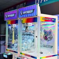 Machine à griffes à monnayeur Naughty Dog pour joueur unique, pour centres de jeux de centres commerciaux, parcs d'attractions et lieux de divertissement intérieurs
