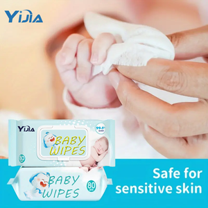 Lingettes pour bébé non parfumées, hypoallergéniques, à base d'eau, pour le nettoyage quotidien des peaux sensibles des bébés, fabrication sur mesure. - Product Image 3