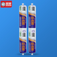 Sellador Epóxico Neutro Guzhan 9300 de Alto Rendimiento, Resistente a la Intemperie y a los Rayos UV, para Ventanas, Puertas y Muros Cortina