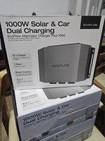 Chargeur alternatif EcoFlow 600/1000W Plus 1000 compatible avec la série Drive & Charge, branchez-le et alimentez-le