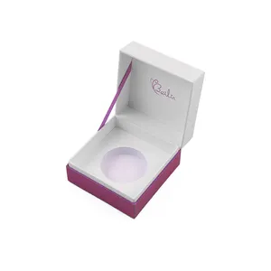 Herstellung kundendefinierte luxuriöse verpackungsbox aus Karton mit Klappform Kosmetik-Parfüm-Glas für Gesichtscreme Hautpflege aus Papier