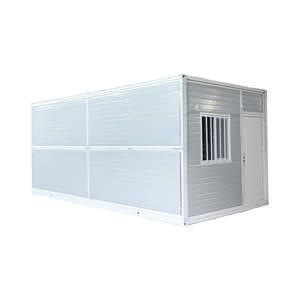 Maison modulaire contemporaine personnalisable, préfabriquée, 20 pieds, 30 pieds, 40 pieds, pliable, portable, en acier, conteneur - Product Image 1