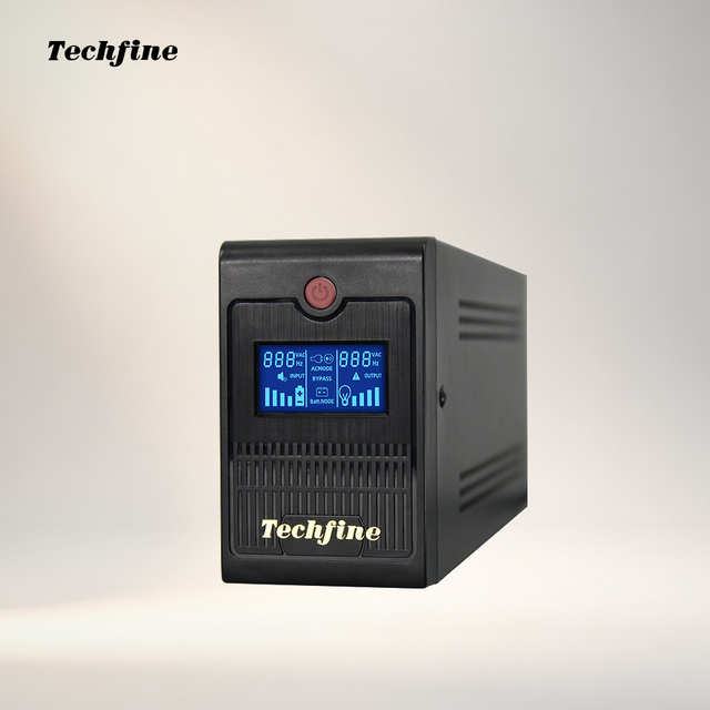 Techfine Offline UPS 800VA 480W 220V Uninterruptible Power Supply with Cold Start for Home Office Router Modem PC