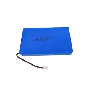 Çin Li-ion hücre üreticisi OEM yüksek gerilim pil UFX 605080-2P 6000mAh 3.7V Li-ion pil paketi