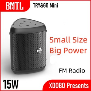 Xdobo TRY & Go MINI OEM กำหนดโลโก้เองได้ <span class=keywords><strong>IPX</strong></span> <span class=keywords><strong>6</strong></span>กันน้ำรถจักรยานยนต์กลางแจ้งจักรยานไร้สายแบบพกพาลำโพงบลูทูธ - Product Image 5