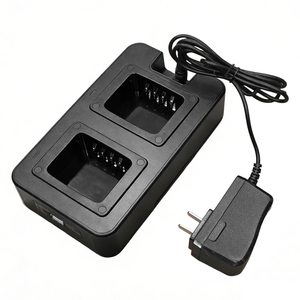 Station de charge multiple ETMY pour talkie-walkie, base d'alimentation USB 14V 5V noire, portée 0-5 km pour modèles radio PD785g PD788g - Product Image 3