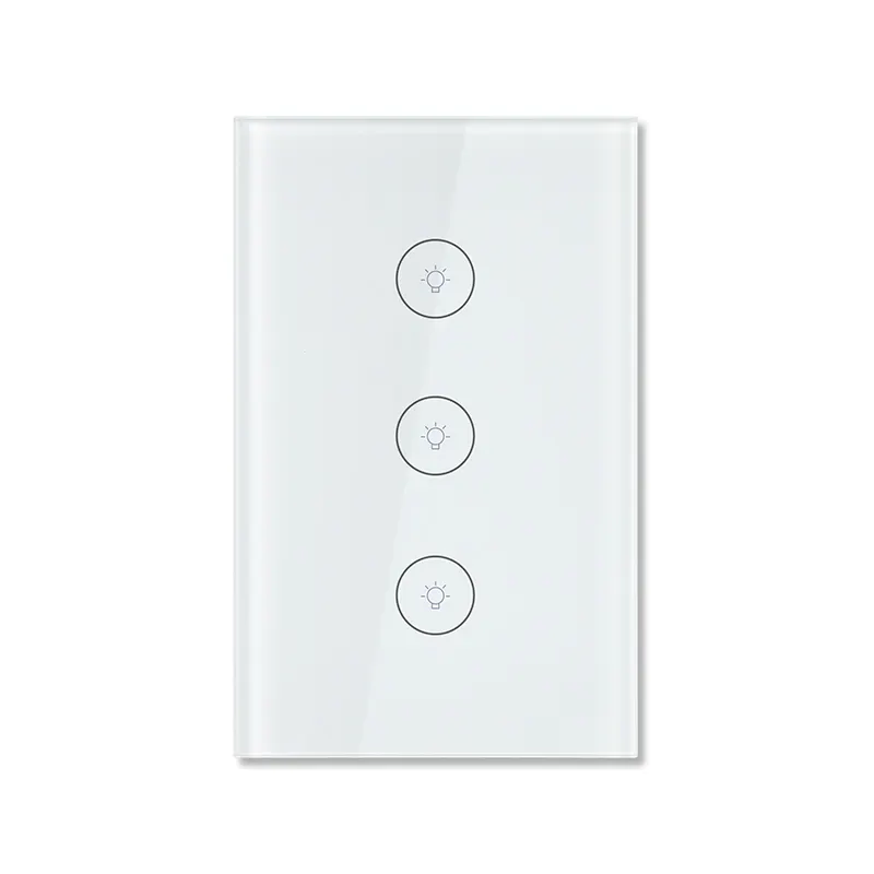 Factory Outlet Smart Life Smart Home 220V Smart Switch WiFi Wireless Remote LED Light tuya Wall Switch