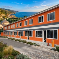 Usine Entièrement Meublé Approuvé Imperméable Modifié Luxe Maison Préfabriquée Thaïlande