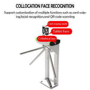 Sistema di controllo accessi treppiede per cancello con barriera oscillante per cancelletto e tornelli Anti-Tailgating in acciaio inossidabile produttori di apparecchiature - Product Image 4