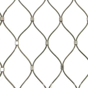 FengYoo Stainless Steel Garden Netting 12 Gauge 40X80 Deer Wire Fence -3Mesh- <strong>Safety</strong> Netting Animal <strong>Barrier</strong> Fence Poultry Nettin - Product Image 1