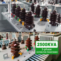 Transformateur triphasé 100 kVA 200 kVA 500 kVA 750 kVA 1000 kVA 11 kV 20 kV 35 kV Transformateur de distribution immergé dans l'huile pour extérieur