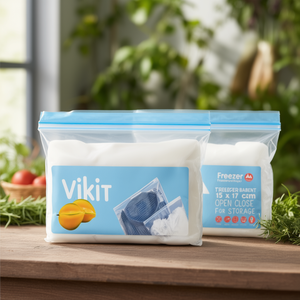 ถุงแช่แข็ง 26 ชิ้น (15x17 ซม.) เปิด-ปิดได้ VIKIT ใส 2111020 - Product Image 3