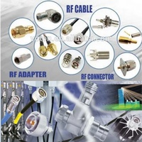 Connecteur SMA mâle à polarité inversée RP à sertir pour câble coaxial LMR600, connecteurs coaxiaux RF