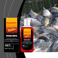 Attractant Liquide pour Appât de Pêche, Parfum Spécial Fruits, Dissolution Instantanée, Diffusion Rapide, Augmente le Taux de Prise, Attraction des Poissons