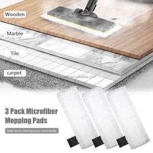 Lot de 6 tampons de rechange pour nettoyeur vapeur <span class=keywords><strong>Karcher</strong></span> SC2/<span class=keywords><strong>SC3</strong></span>/SC4/SC5, tampons de nettoyage en microfibre et housses de buse en tissu - Product Image 3