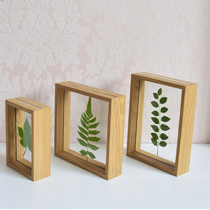 Wooden Picture Photo <strong>Frames</strong> Table Display <strong>Plant</strong> Specimen Herbarium Clip in Wood Material Wooden Table Display <strong>Frame</strong> Decor <strong>Frame</strong> - Product Image 2