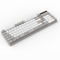 Clavier de jeu multimédia filaire USB 101 touches de haute qualité, modèle 9861 au design innovant, spécialement conçu pour les
