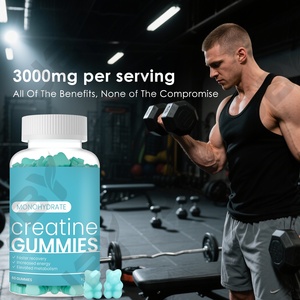 JBY Private Label Ultimate Creatine Monohydrate Gummy Candy 3000mg for Men &amp; <strong>Women</strong> Muscle Strength <strong>Pre</strong> <strong>Workout</strong> Food Grade - Product Image 3