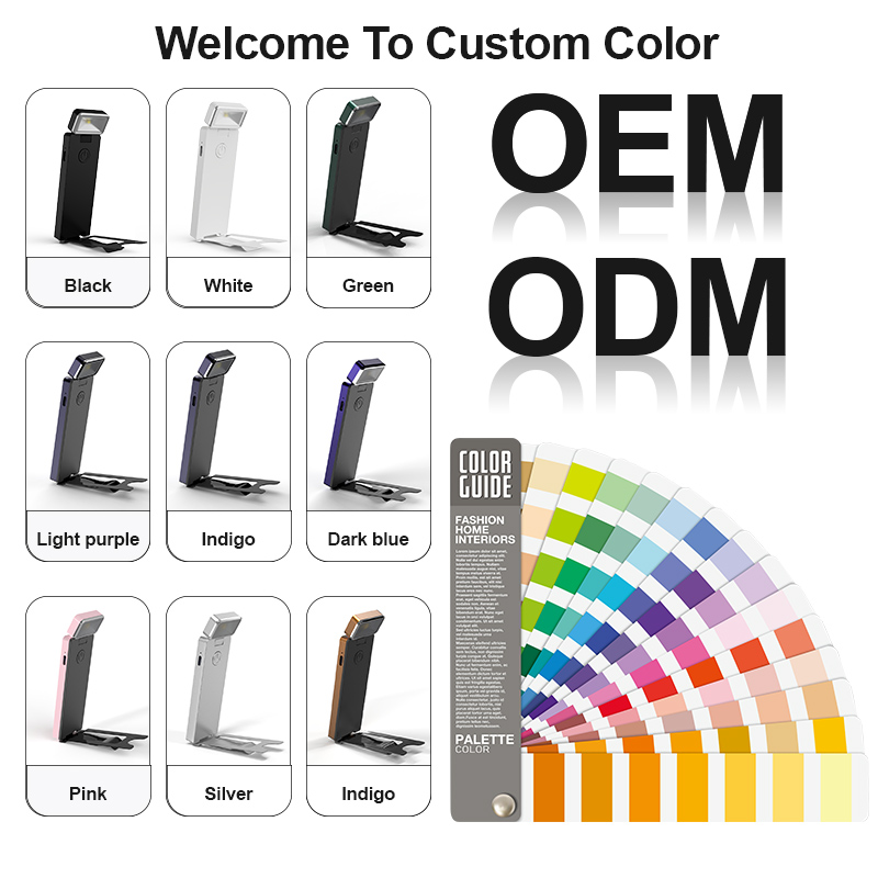 Custom logo book light