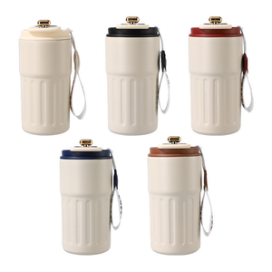 2026 New Fashionable 304 Stainless Steel <b>Coffee</b> <b>Cup</b> Insulation Travel Drum <b>Coffee</b> <b>Cup</b> <b>with</b> Temperature Display Cover - Product Image 5