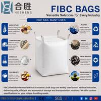 Sac en vrac FIBC pour produits chimiques HeSheng Urée, 1000 kg, 1500 kg, sac Jumbo en PP pour l'emballage de produits chimiques granulaires