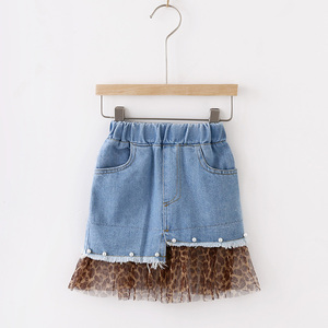 New Modern Princess Baby Girls Dress Set With Heal Denim for Girls Wholesale on Summer From China Supplier - Product Image 3