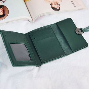 Ladies Short <b>Colorful</b> Pu Leather Cash <b>Envelop</b> Women Wallet - Product Image 6