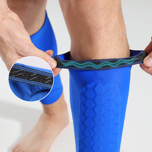 SHIWEI-2218 # New Thể Thao Ngoài Trời Nén Thoáng Khí Bê Cú Đúp Đầu Gối Tổ Ong Thiết Kế Linh Hoạt Bảo Vệ Đầu Gối Pad - Product Image 6