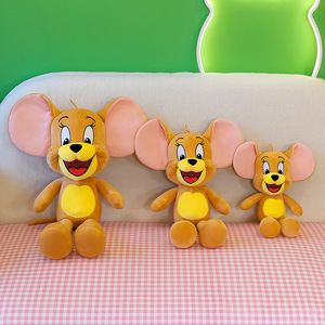 Peluche di Topolino Giallo e Gatto Blu, Cuscini Animali Imbottiti Carini, Adatti come Regalo Festivo per Ragazzi e Ragazze - Product Image 4