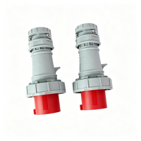 Prise industrielle mâle FCONNR IEC 63A 5 broches, étanche IP67, connecteur d'alimentation CEE (3P+N+E)