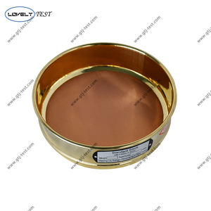 Penjualan Terbaik internasional 200mm 300mm baja tahan karat dan ayakan tembaga untuk laboratorium alat uji layar getar - Product Image 5