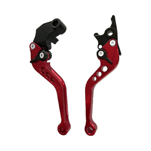 Levier d'embrayage de moto compatible ABS V3, leviers de frein à disque avant et à tambour arrière de style bullhorn, 6 vitesses - Product Image 2