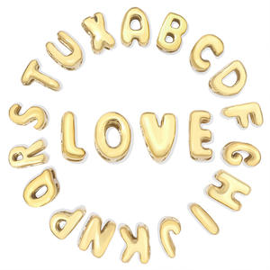 Collar de Acero Inoxidable de Calidad Popular, No se Deslustra, Accesorios para Pulseras, Colgante de Letras de la A a la Z en Plata y Oro con Significado - Product Image 4