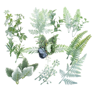 Césped Artificial Verde Pequeño con Flocado para Manualidades, Coronas de Acción de Gracias y Accesorios Florales Hechos de Plástico Duradero - Product Image 4