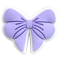 FOB Accessoire de chaussure nœud infirmière, Breloques et clips pour sabots en PVC, motifs fruits et nœuds