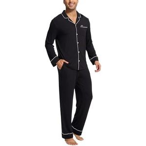 Pyjamas et vêtements de détente personnalisés en coton pour hommes, OEM ODM, pyjamas et vêtements de détente en bambou pour hommes, manches longues, longueur intégrale, vêtements pour hommes - Product Image 1
