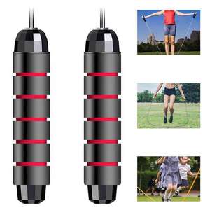 Cuerda para Saltar CZFIT Ajustable de Alta Velocidad con Cable de Acero, Agarres Antideslizantes y Banda Absorbente de Sudor - Product Image 1